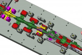 VISI五金汽车模具结构图纸0042