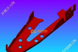 汽车冲压件产品图纸0058