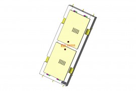 3D-P16防水箱体（1280X512X120)