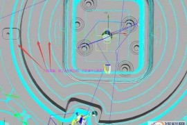 UG数控编程编程二粗参考毛胚 刀路扭曲加工太损耗刀粒，修改公差还是毛坯 ... ...