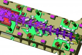 VISI五金汽车模具结构图纸0045