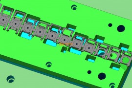 冲压模具结构图纸0012