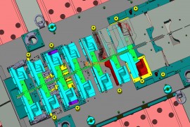 VISI五金汽车模具结构图纸0056