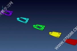 UG汽车零部件料带图0003