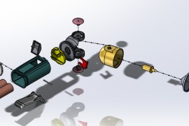 如何使用SOLIDWORKS制作安装动画可以通过动画向导来制作装配体安装动画。