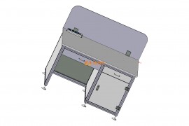 操作工作台 3D模型