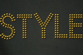 创建时尚的金属镶钉文字效果(图文教程)