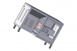 测试机柜带13U 19寸机柜体