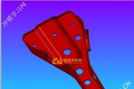 汽车冲压件产品图纸0055