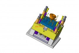 塑胶模具设计结构图纸0112