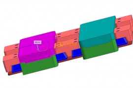塑胶模具分模图纸0034