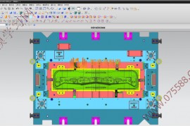 五金汽车模具结构图纸0090
