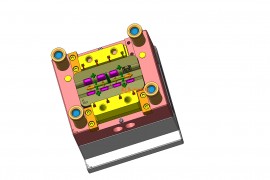 塑胶模具设计结构图纸0171