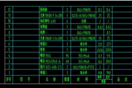 浩辰教程机械2012：(4)表格数据导出（图文教程）