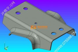 汽车冲压件产品图纸0080