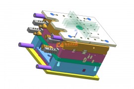 塑胶模具设计全套图纸0100