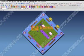 塑胶模具设计全套图纸0076
