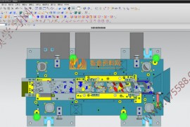 五金汽车模具结构图纸0079