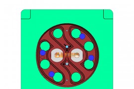 塑胶模具分模图纸0032