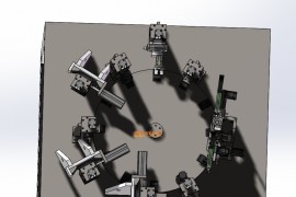 蓝牙耳机喇叭组装机