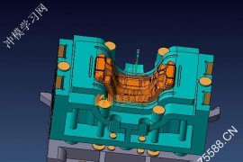 VISI汽车模具结构图纸0003