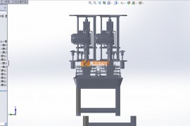 非标设计之自动转盘钻孔机