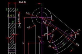 AutoCAD绘制二维零件图实例教程（图文教程）