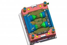 塑胶模具设计结构图纸0151