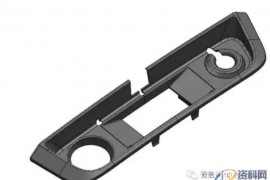 UG塑胶模具设计：滑块上面做斜顶结构样式说明