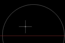 告诉你CAD中一个大圆和几个小圆相切的操作步骤