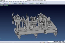 卡车驾驶室车门焊接夹具（汽车焊装夹具设计）01