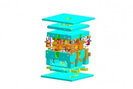 塑胶模具设计全套图纸0343