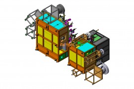 汽车阀门组装机节气门滑阀门类非标自动化设备*