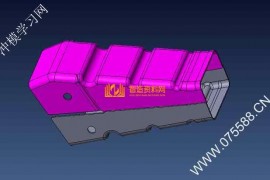 汽车件钣金产品图纸0044