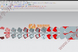 五金汽车模具结构图纸0046