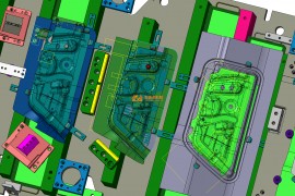 VISI五金汽车模具结构图纸0069