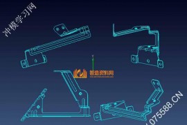 汽车冲压零部件产品图纸0001