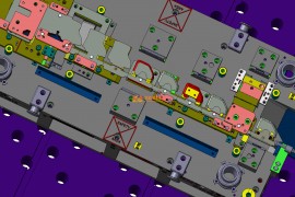 VISI五金汽车模具结构图纸0024