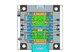 塑胶模具设计全套图纸0249