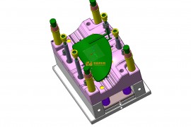 塑胶模具设计结构图纸0122