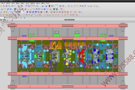 五金汽车模具结构图纸0063