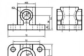 CAD绘图技能实验（八）绘制三维实体模型（图文教程）