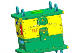 塑胶汽车模具设计结构图纸0009