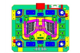 塑胶汽车模具设计结构图纸0002
