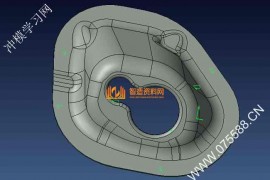 汽车件钣金产品图纸0014