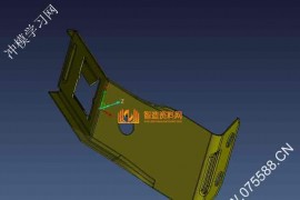 汽车冲压零部件产品图纸0002