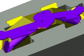冲压汽车模具结构图纸0013