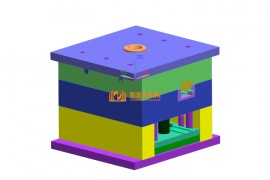 塑胶模具设计全套图纸0195