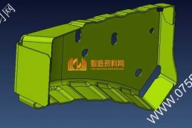 汽车件钣金产品图纸0013