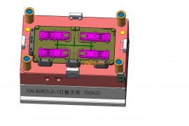 塑胶模具设计结构图纸0148